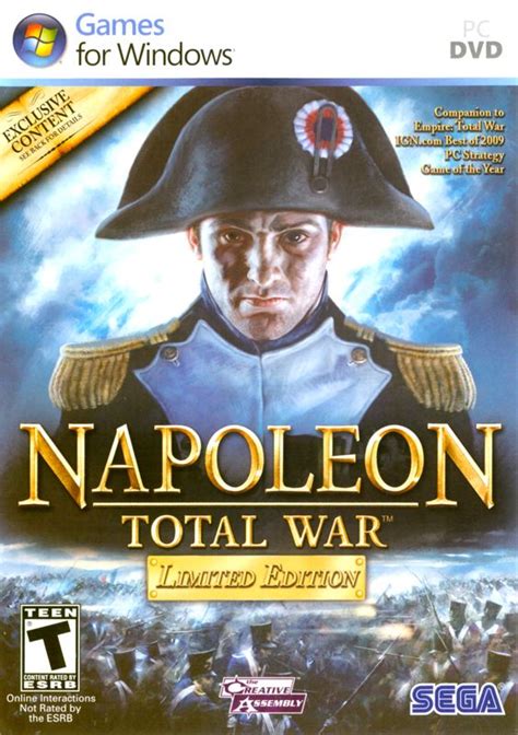 Napoleon Total War Limited Edition Mobygames