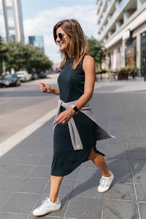 Https://tommynaija.com/outfit/midi Dress With Sneakers Outfit