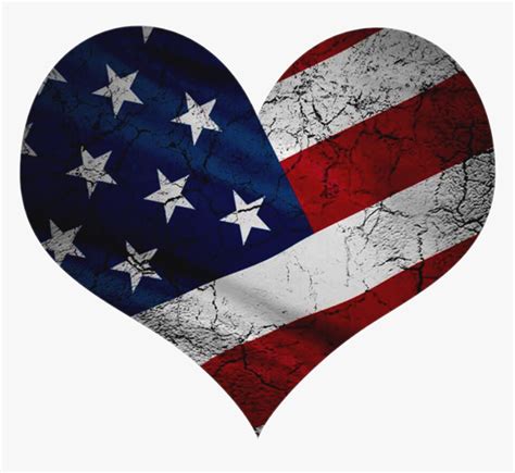 Hearts Love Usa Flag America Freetoedit Transparent Us Flag