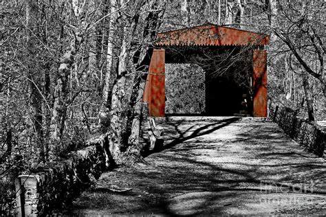 Old Red Bridge Photograph By Tom Gari Gallery Three Photography Pixels