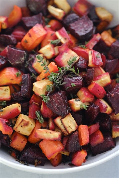 Honey Roasted Beets Carrots And Parsnips An Appetizing Life Recipe