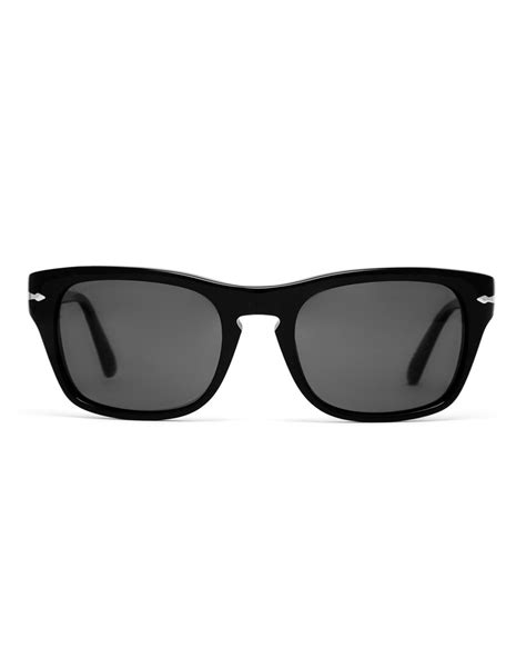 Persol Wayfarer Sunglasses In Black For Men Lyst