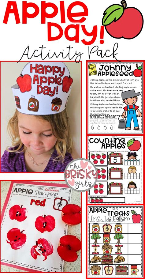 Apple Activities Kindergarten Apple Day Activities