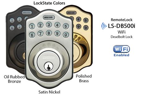Lockstate Remotelock Ls 5i Deadbolt Lock Wifi Enabled Ebay