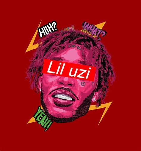 Lil Uzi Vert Digital Art By Hesti Salak Fine Art America