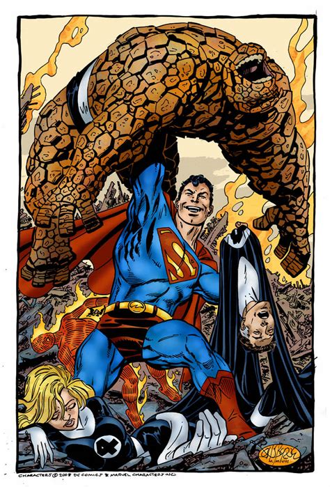 Fantastic Four Vs Superman John Byrne By Xts33 On Deviantart