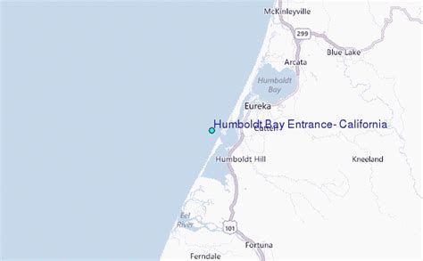 Humboldt Bay Entrance California Tide Station Location Guide