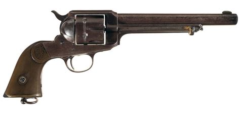 Remington Model 1890 Single Action Army Revolver Attributed To Outlaw