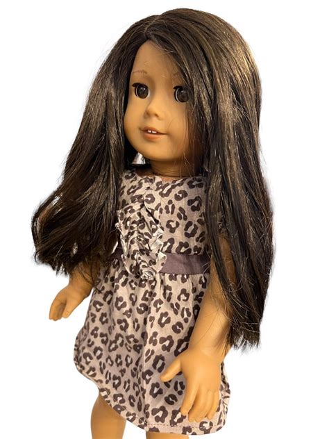 American Girl Doll 2008 42 Just Like You Truly Me Black Hair Brown Eyes 18 Ebay
