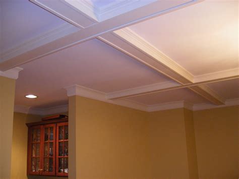 Crown Moulding And Coffered Ceiling Van Dyke Home Improvements