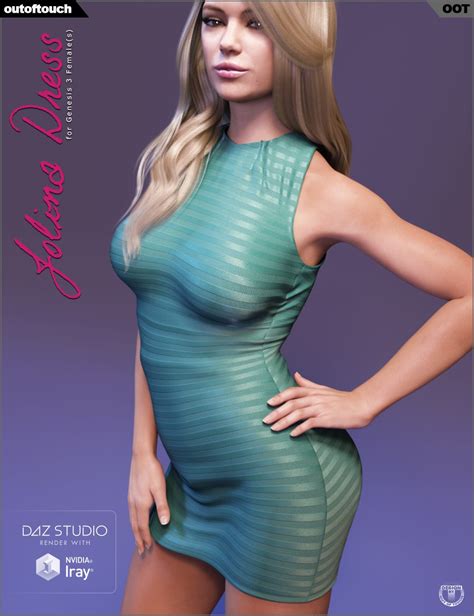 Jolina Dress For Genesis 3 Females Daz 3d