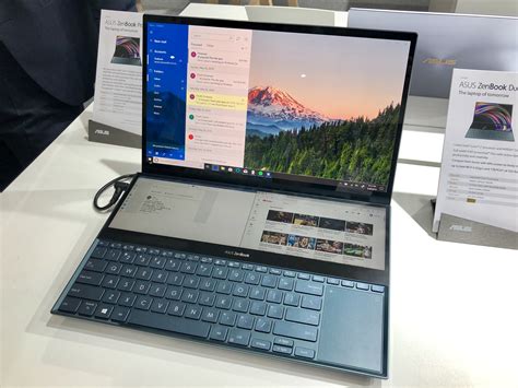 Asus Leans Into Dual Screen Laptops With The Zenbook Pro Duo Featuring