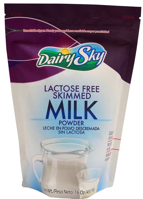 Dairysky Lactose Free Milk Powder Shelf Stable Powdered