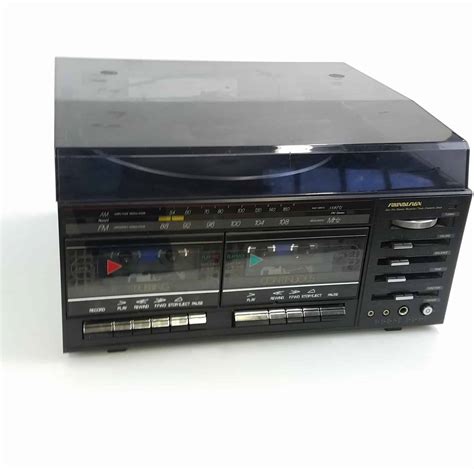 SOUNDESIGN Stereo System, 1980's, dual cassette, turntable - Hangar 19 ...