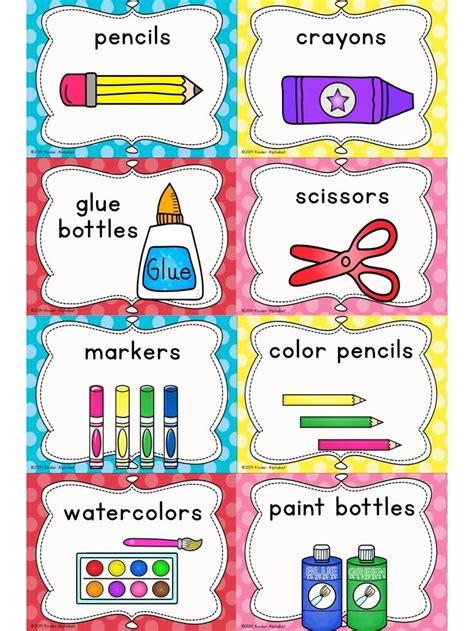 Free Kindergarten Classroom Decoration Printables, Download Free