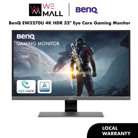 Benq Ew3270u 4k Hdr 32 Eye Care Type C Gaming Monitor Best For Netflix
