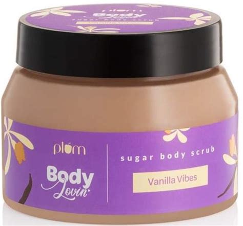 plum body lovin sugar body scrub vanilla vibes 1source