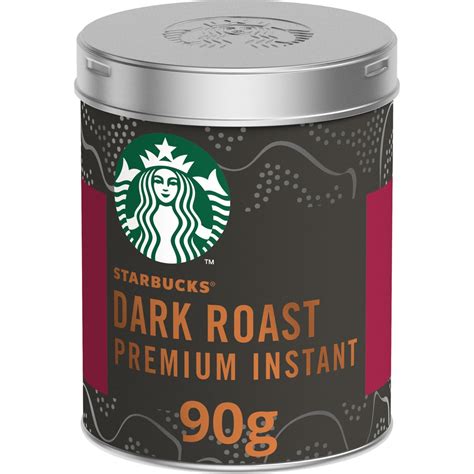 Starbucks Dark Roast Premium Instant Coffee 90g Tin Shopee Singapore