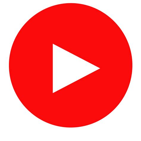 Youtube App Icon Png Transparent Background Youtube Social Media Icon