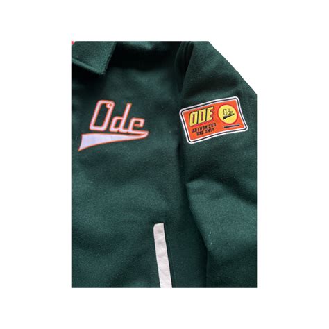 The Beware Ode Wool Jacket Green Ode Clothing
