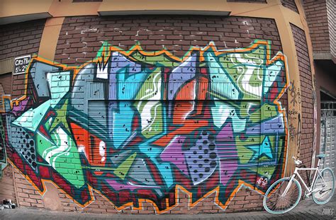 Art Color Graffiti Paint Psychedelic Urban Wall Rue