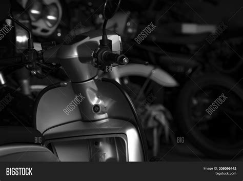 Motorcycle Parked Image And Photo Free Trial Bigstock