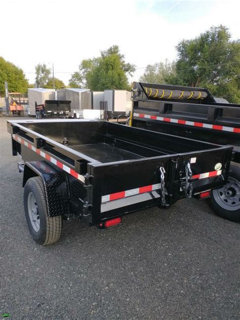 2023 Sure Trac 5x8 Single Axle 5k Dump Trailer Spokane North Trailers