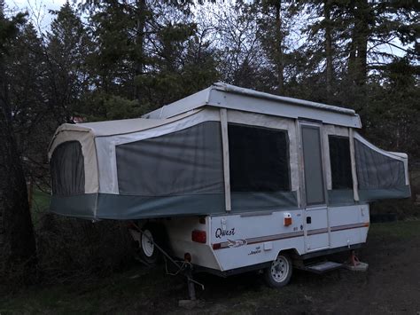 2001 Jayco Qwest Folding Trailer Rental In Whitefish Mt Outdoorsy
