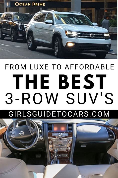 Want three rows in an suv without breaking the bank? From Luxe to Affordable, 9 of the Best 3 Row SUVs in 2020 ...