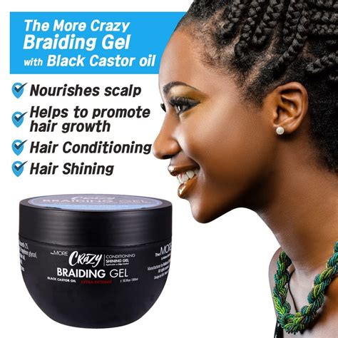 The More Crazy Conditioning Shining Braiding Gel Extra Extreme Hold