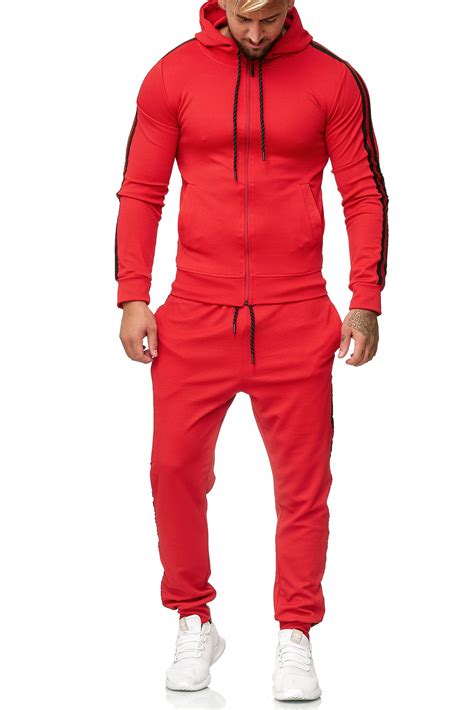 Sweat Suit Man Red 52003 2