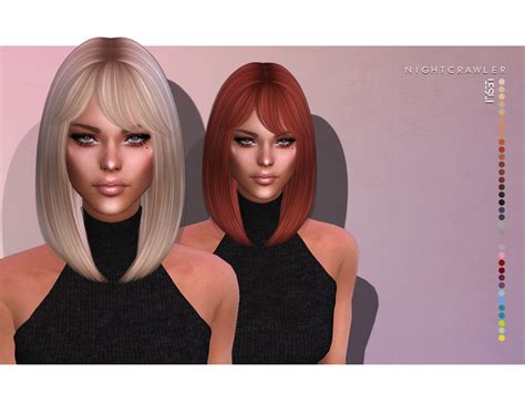 Sims 4 Nightcrawler Hairstyles