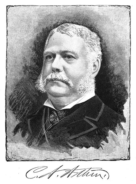Chester Alan Arthur 1830 1886 Painting By Cm Bell Pixels