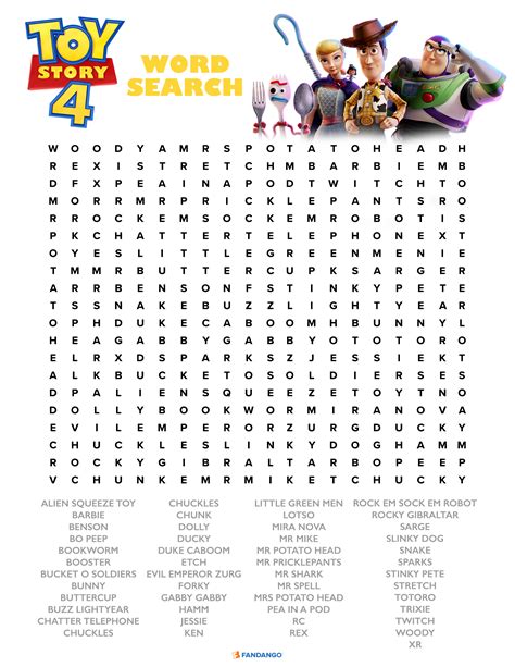Toy Story Word Search Puzzles Disneypixar Amazon Com Vrogue Co
