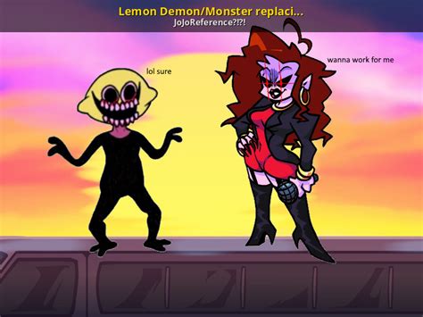 Lemon Demonmonster Replacing Limo Dancers Friday Night Funkin Mods