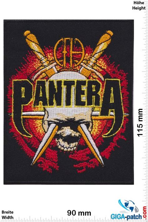 Pantera Patch Aufnäher Aufnäher Shop Patch Shop Größter