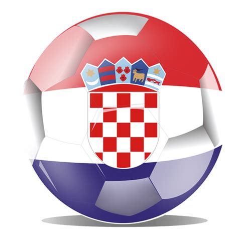 Croatia Flag Football Transparent Png And Svg Vector File