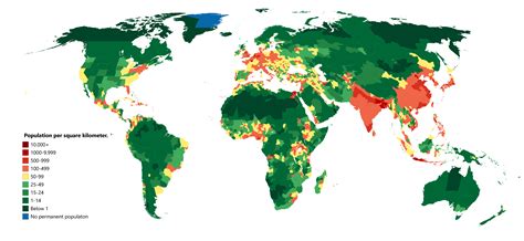 30 Population Density World Map Online Map Around The World Images And Photos Finder