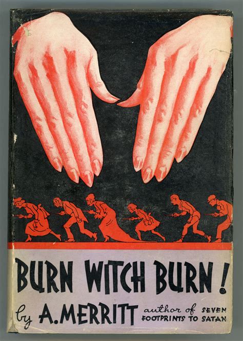 Burn Witch Burn By A Braham Merritt First Edition 1933 From