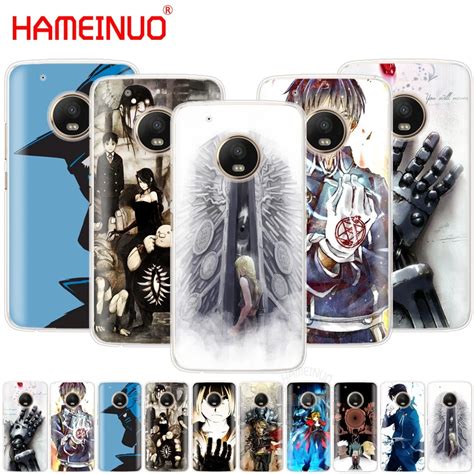 Hameinuo Fullmetal Alchemist Anime Case Phone Cover For Motorola Moto