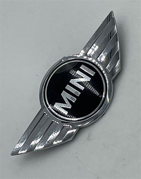 2002 2018 Bmw Mini Cooper Oem Chrome Rear Emblem Logo Badge Part