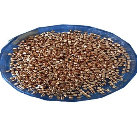 High Purity 99999 To 999999 Copper Granules Copper Pellets At Best