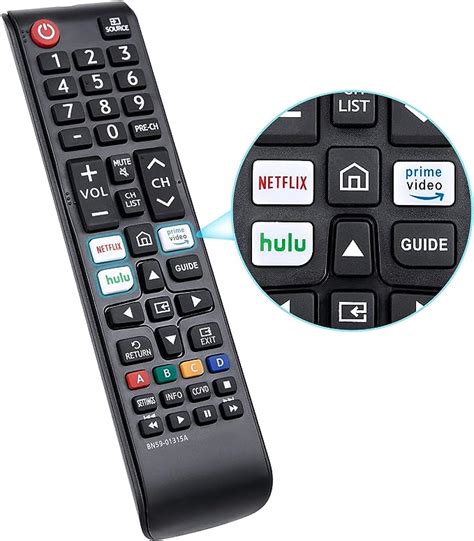Replacement Bn59 01315a Remote Control Compatible With Samsung 4k