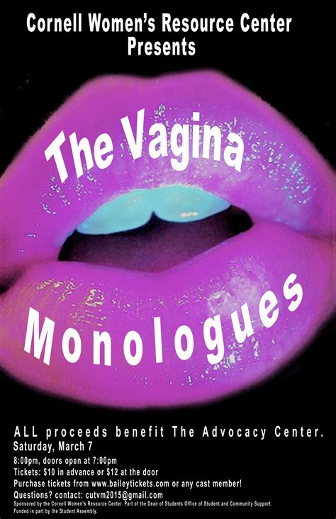 The Vagina Monologues With Grf Jose Cornell