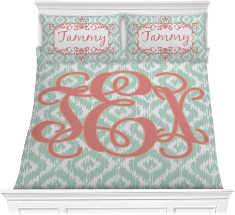 Search results for monogrammed bedding. Monogram Comforter Set - Full / Queen (Personalized ...
