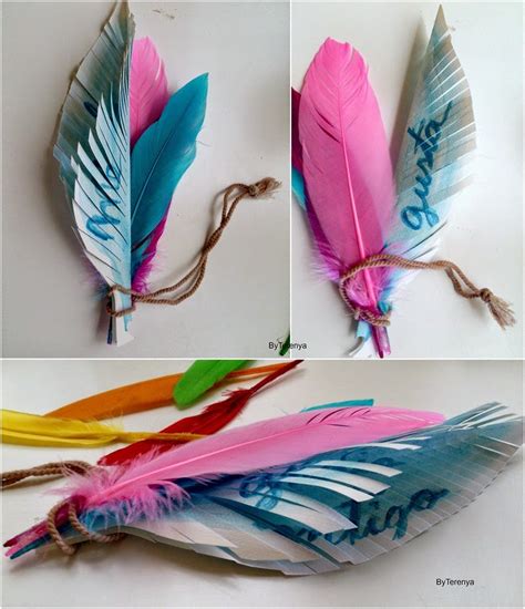 Diy Mensaje En Una Pluma By Terenya