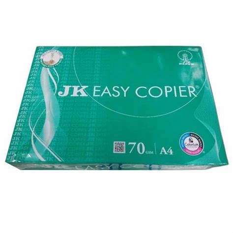 Plain White Jk Easy Copier Paper For Photocopy Gsm 70 Gsm At Rs 280