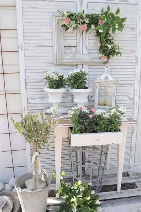 Jardin Style Shabby Chic Shabby Chic Veranda Shabby Chic Garden Decor