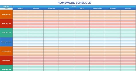 5 Day Week Calendar Template Excel 5 Day Week Calendar Template Excel