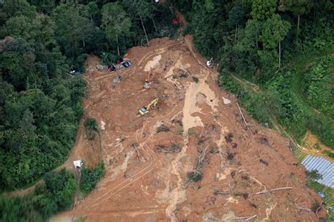 Updated Batang Kali Landslide Forty Per Cent Landslide Area
